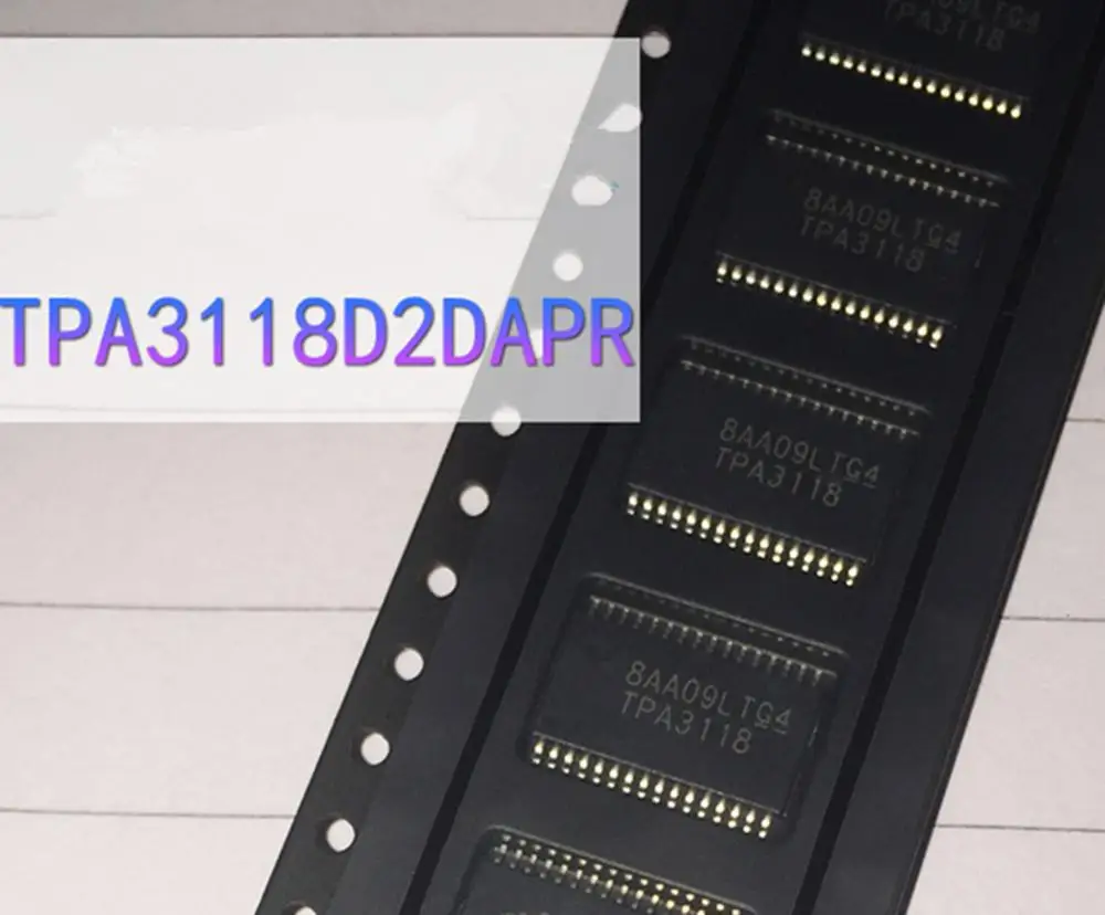 

NEW TPA3118D2DAPR TPA3118 Class D audio amplifier IC chip HTSSOP-32 Chipset