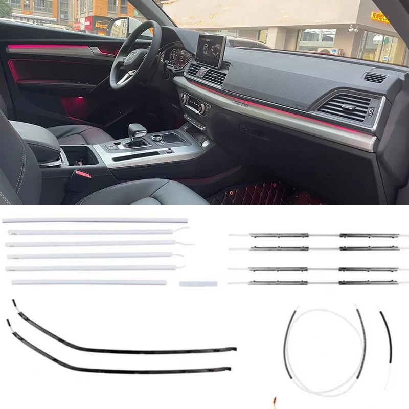 

Interior Atmosphere Light For Audi Q5 2016-2019 Colors ambient light Door contour lights