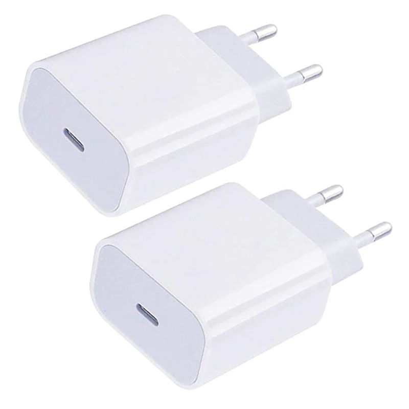 18W USB C Power Adapter Charger for iPhone Smart Phone PD Fast Charger for iPhone 12 11 Xs 8 Power Adapter Fast Charging