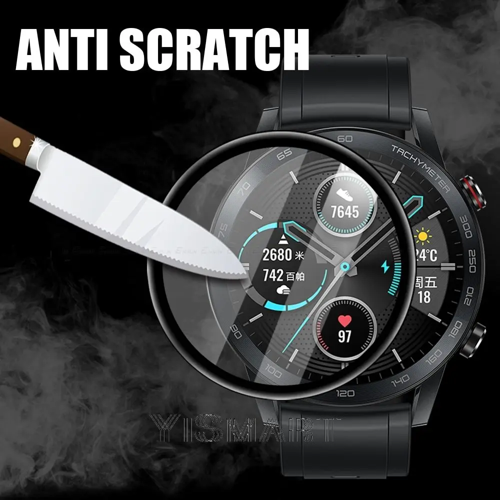 3D zakrzywiony ekran Protector dla Honor Watch magiczny zegarek 2 magiczny Watch2 46mm pełna pokrywa miękka folia ochronna nie szkło