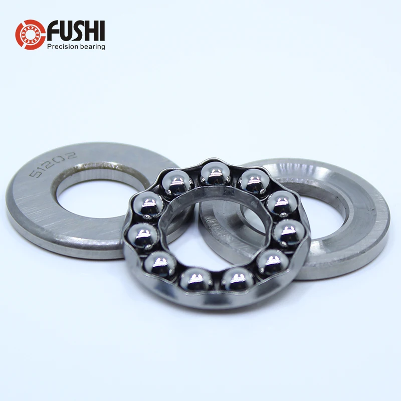 51202 Thrust Bearing 15*32*12 mm ( 4 PCS ) ABEC-1 Axial 51202 Ball Bearings 8202