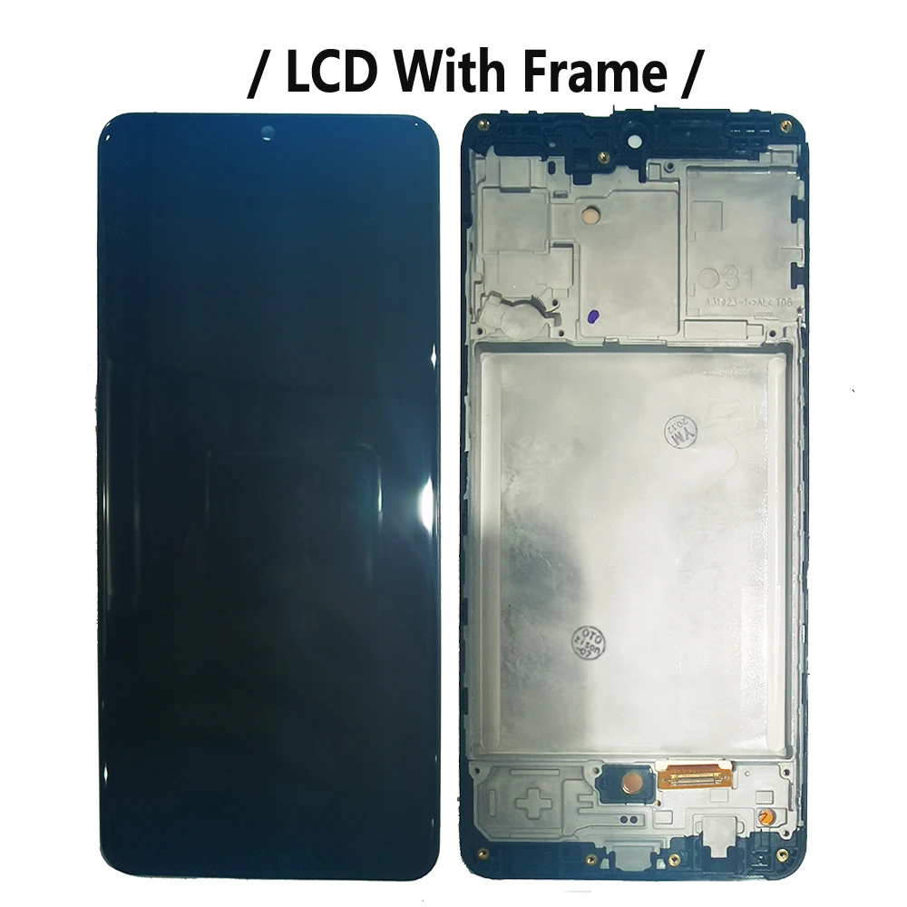 AMOLED A315 A315F LCD Screen For Samsung Galaxy A31 LCD Display With Frame SM-A315F/DS A315G LCD Touch Screen Digitizer Assembly