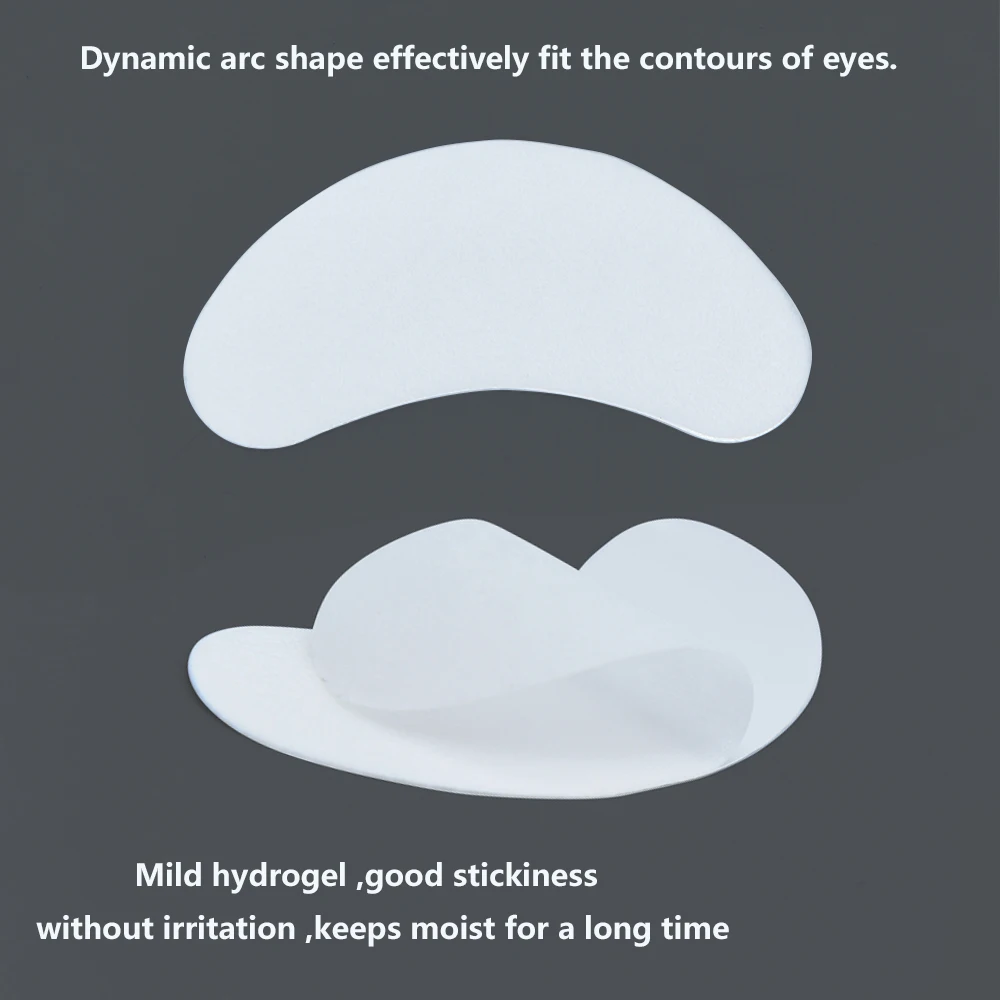 200/400Pairs Hydrogel Patches Wimpern Verlängerung Patch Wimpern Patch Lash Verlängerung Liefert Unter Eye Patches Auge Pads Patch – Detail 6