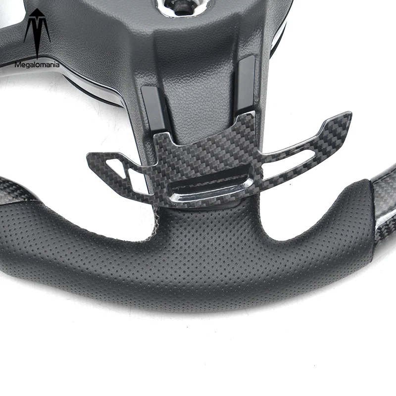 Carbon Fiber Shift Paddle Fit For Volkswagen VW Golf 7 MK7 GTI GTS R GTD GTE R-line Scirocco Golf 7.5 Car Steering Wheel