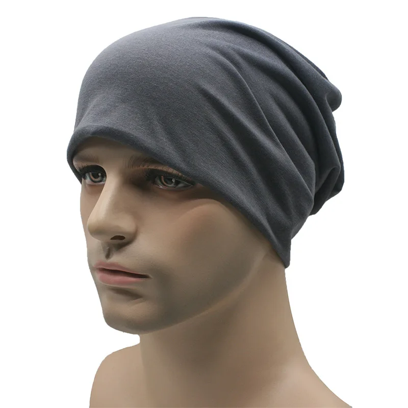 Cappelli a molla per donna berretti sottili berretto lavorato a maglia ragazza autunno Cool Candy Color Beanie uomo Pile di cotone berretto berretto