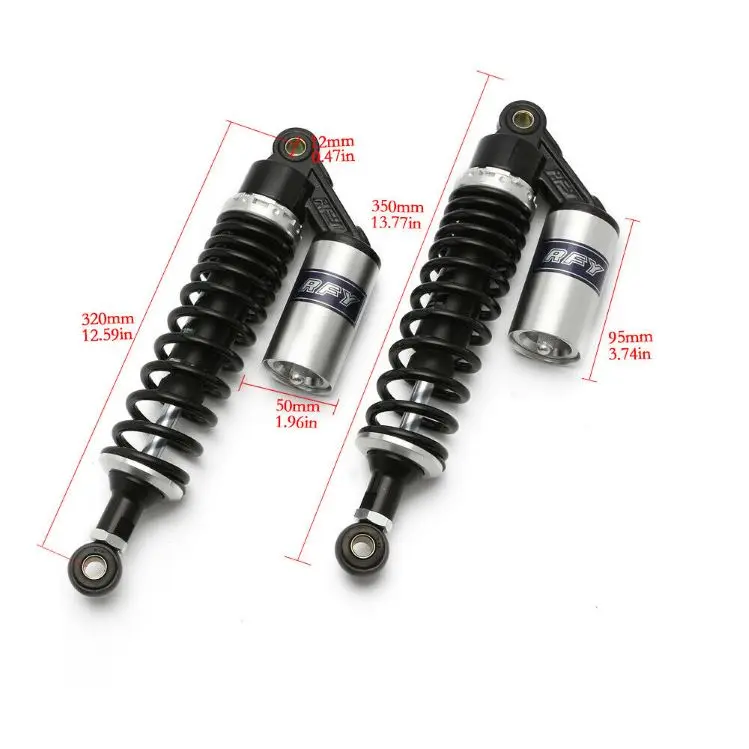 

RFY 7mm spring 320mm motorcycle Rear shock absorber For Honda CB400 SF CB400 VTEC Yamaha XS400 Kawasaki Suzuki black