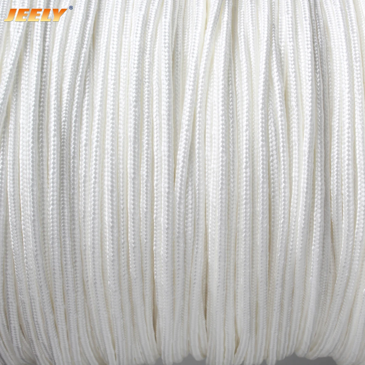 JEELY 50m 2.1mm  250kg  UHMWPE Fiber Core Polyester Outer Sleeve Rope