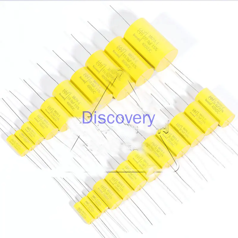 Sound Box Divider Capacitance MKP Metal Film Core Piercing Capacitance 1.0UF-47UF New Audio Accessories HIFI