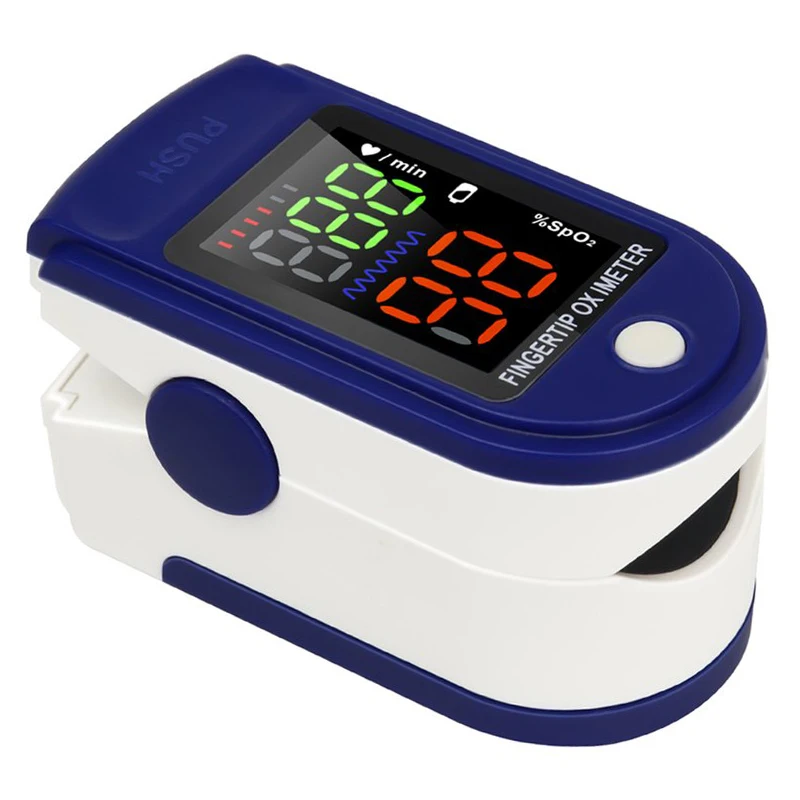 

Digital Finger Clip Pulse Oximeters Mini Portable Oval Oxygen Saturator Blood Pressure Monitor Finger Oxymeters LED Equipment