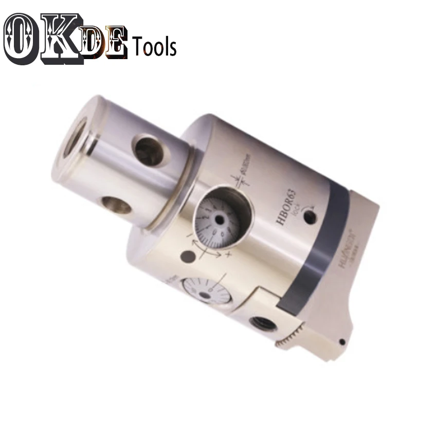 0.002 High precision fine tuning boring tool SK30 BT40 BT50 HSK63A HBOR50 boring head HBOR63 Fine micro boring system