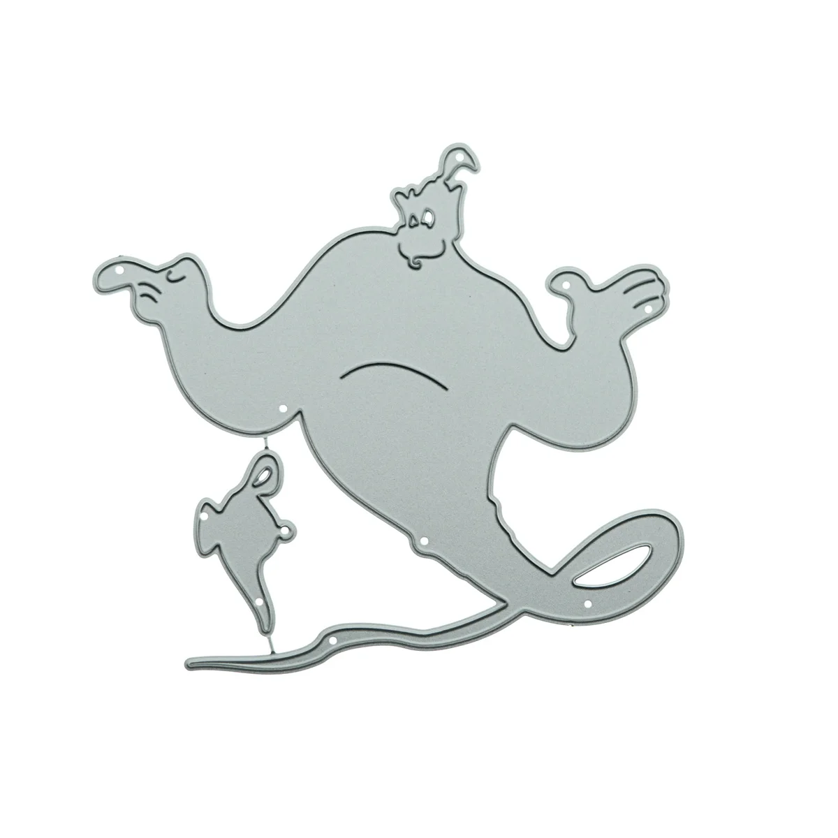 Aladdin Djinn and Magic Lamp Pattern Fairy Tales Cutting Dies Scrapbooking Decorating Die Cutter Mold For DIYCraft Card Clip Art