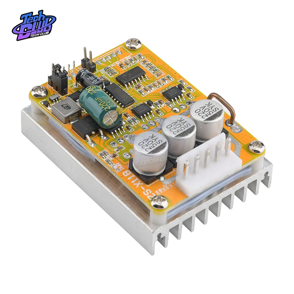 Three-Phase DC Brushless 5-36V 350W BLDC Controller Sensorless Brushless Motor Driver Without Hall Motor Dropship