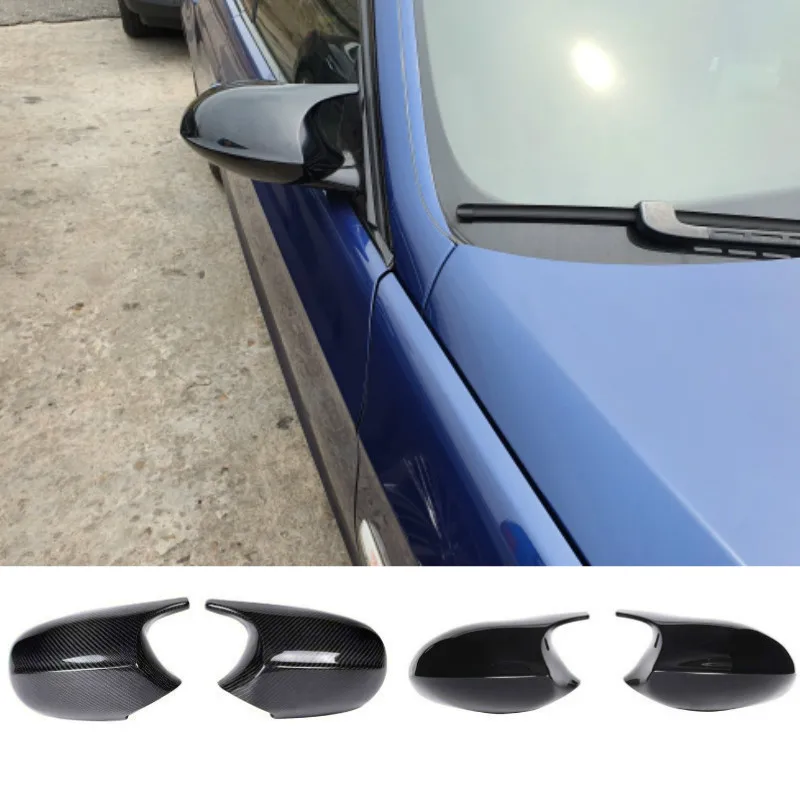 

M3 Style 2x Mirror Cover E90 Car Rearview Mirror Cover Cap For BMW E90 E91 PRE-LCI 2005-2007 E92 E93 2006-2009 E80 E81 E87