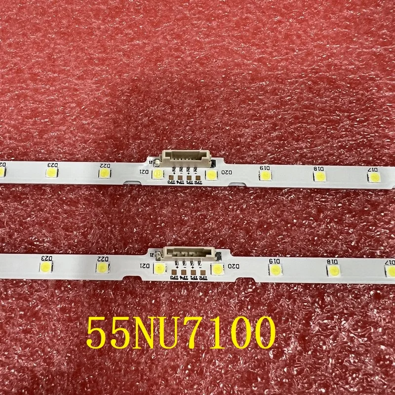 Tira de luces LED de retroiluminación, accesorio para Samsung UN55NU7100F UE55NU6025K UE55NU7175U UE55NU7172U UE55NU7092U UE55NU7305K UE55NU7375U UE55NU7372U