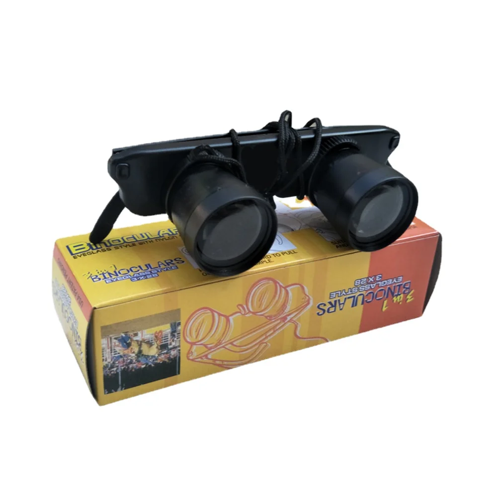 1 szt. Okulary wędkarskie 3x28 przeciwodblaskowe zwiększenie przejrzystości lupa okulary styl Outdoor wędkarstwo optyka lornetka teleskop najnowszy