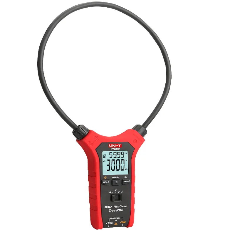 UNI-T UT281A UT281C UT281E AC 3000A Kỹ Thuật Số Linh Hoạt Kẹp Đo Đồng Hồ Vạn Năng Cầm Tay, Điện Thử Nghiệm Đèn Nền.