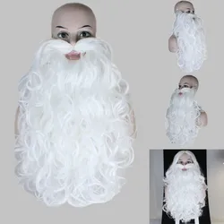 Top Quality Santa Claus Wig Beard Long White Fancy Christmas Party Hot Festive Party 60/65/80cm Beard Halloween Wig Accessory