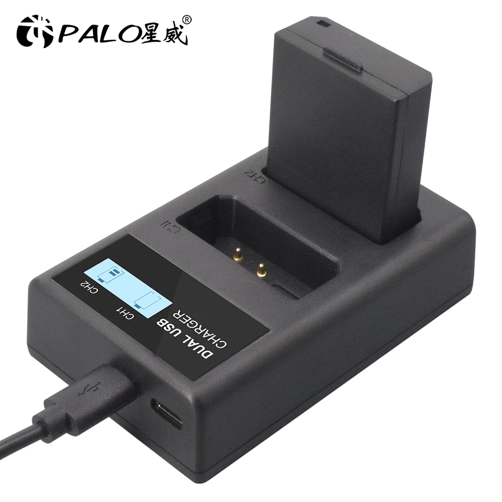 PALO 2200mAh LP-E10 LP E10 LPE10 Digital Camera Battery For Canon 1100D 1200D 1300D Rebel T3 T5 KISS X50 X70 Battery