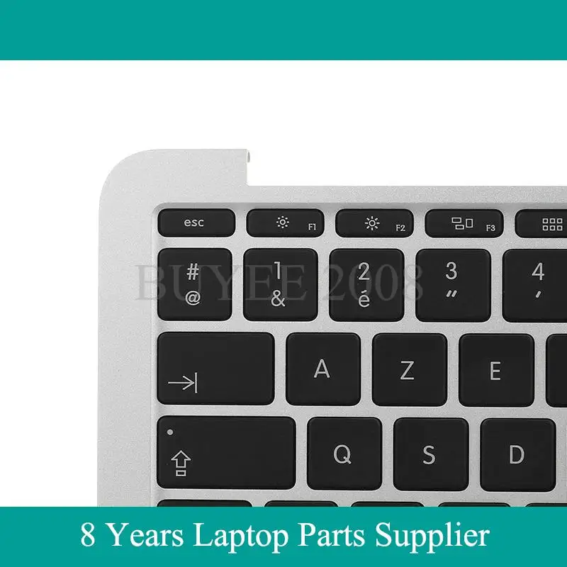 Original A1465 Azerty Keyboard 2013 2014 2015 2016 2017 For Macbook Air A1465 Topcase Cover French FR EU Keyboard Backlight