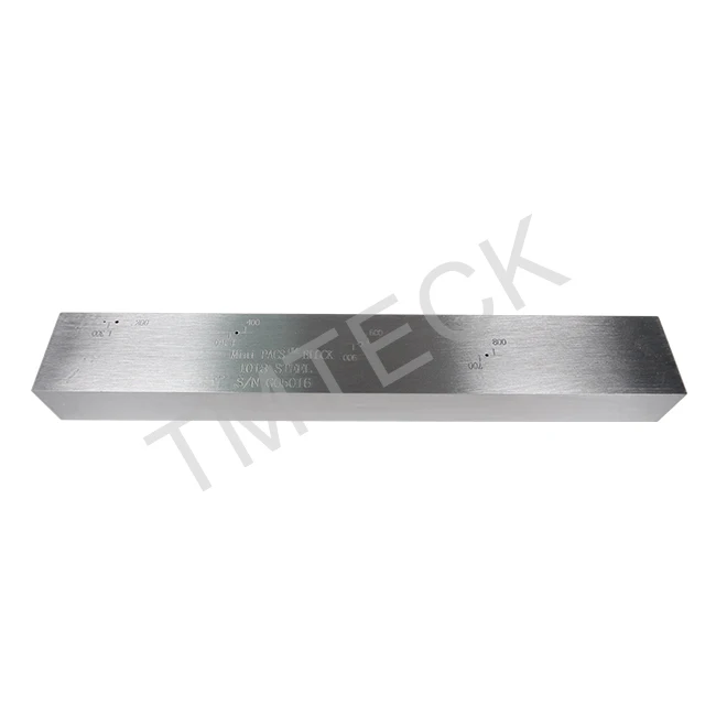 Mini Phased Array Calibration Standard (PACS) Block/test block 1018 steel ultrasonic test block