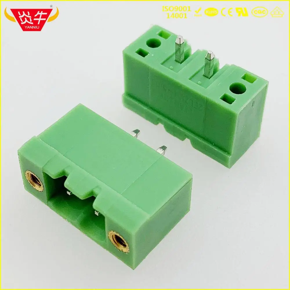 50Pcs KF2EDGVM 5.08 2P ~ 12P PCB CONNECTOR PLUG-IN TEMINAL BLOCK 2EDGVM 5.08mm 2PIN ~ 12PIN MSTBV 2,5 GF PHOENIX CONTACT KEFA