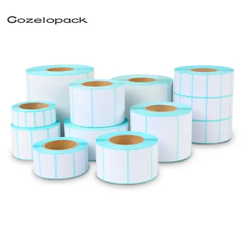 20x10mm 배송 라벨-롤 당 700 바코드 스티커 가장 강하고 두꺼운-열 우송료 BPA 무료, 슈퍼마켓 빈 스티커