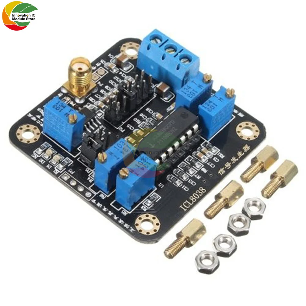 ICL8038 Low Frequency Signal Source Signal Generator Module Sine Wave Triangular Wave Square Wave Waveform Generation