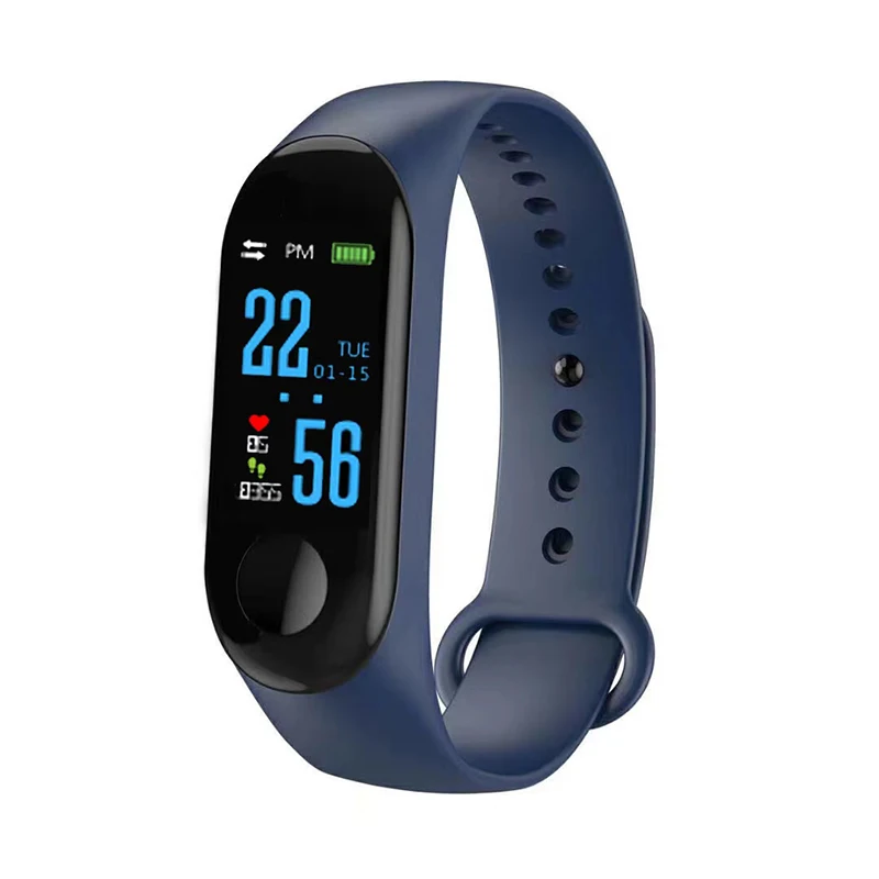 Esporte m3 relógio inteligente smartwatch pulseira m3 pro pulseira inteligente para mulheres monitor de pressão arterial inteligente crianças