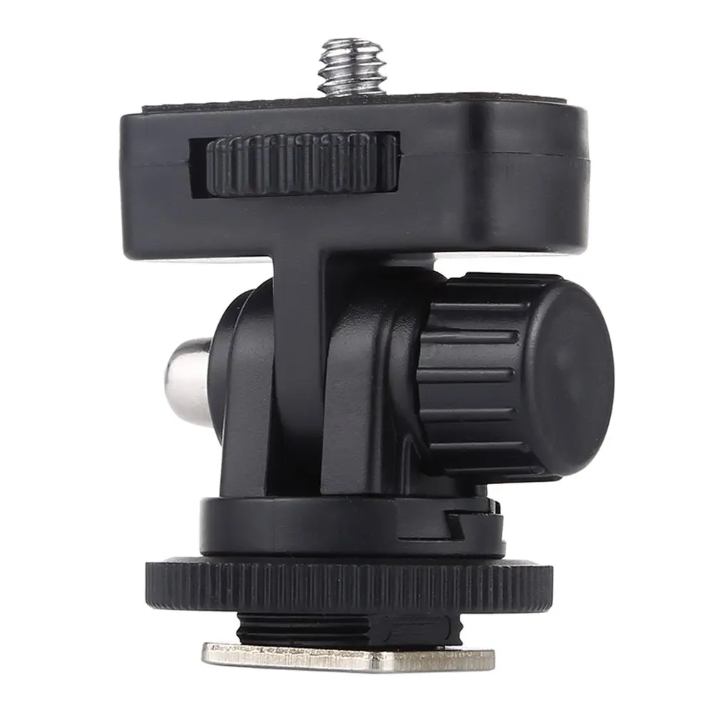 1 pcs 1/4 inch Screw Thread Cold Shoe Tripod Mount Adapter Camera Mount Adapters Camera Cold Shoe Accessories