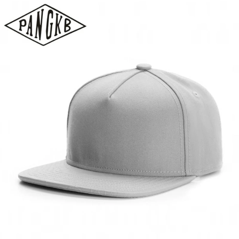 PANGKB Brand PACK SNAKE  CAP Solid blank grey hip hop sports snapback hat for men women adult outdoor casual sun baseball cap