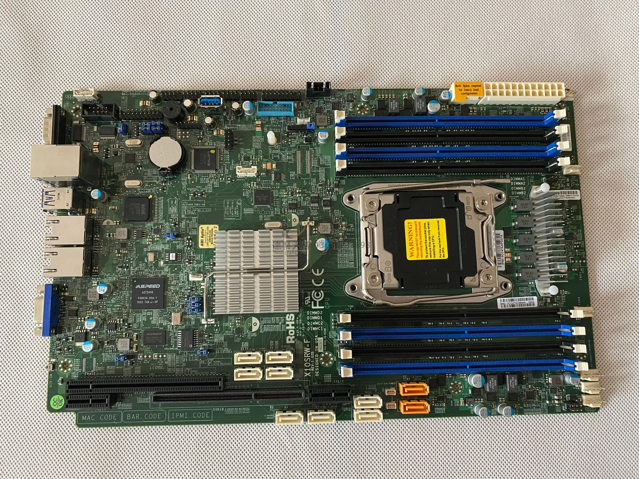 

X10SRW-F Motherboard for Supermicro LGA2011 E5-1600 E5-2600 C612