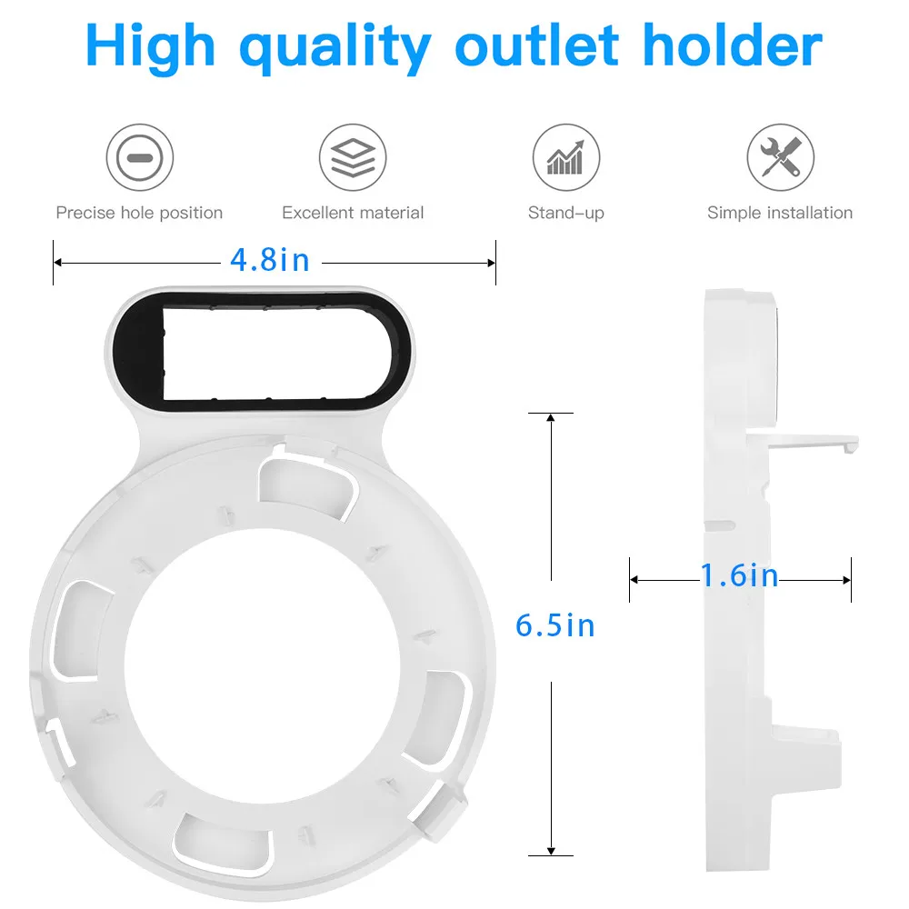 Wall Mount Holder for TP-Link Deco M5 Whole Home Mesh WiFi System Sturdy Wall Mount Bracket Ceiling for TP-Link Deco M5 WiFi