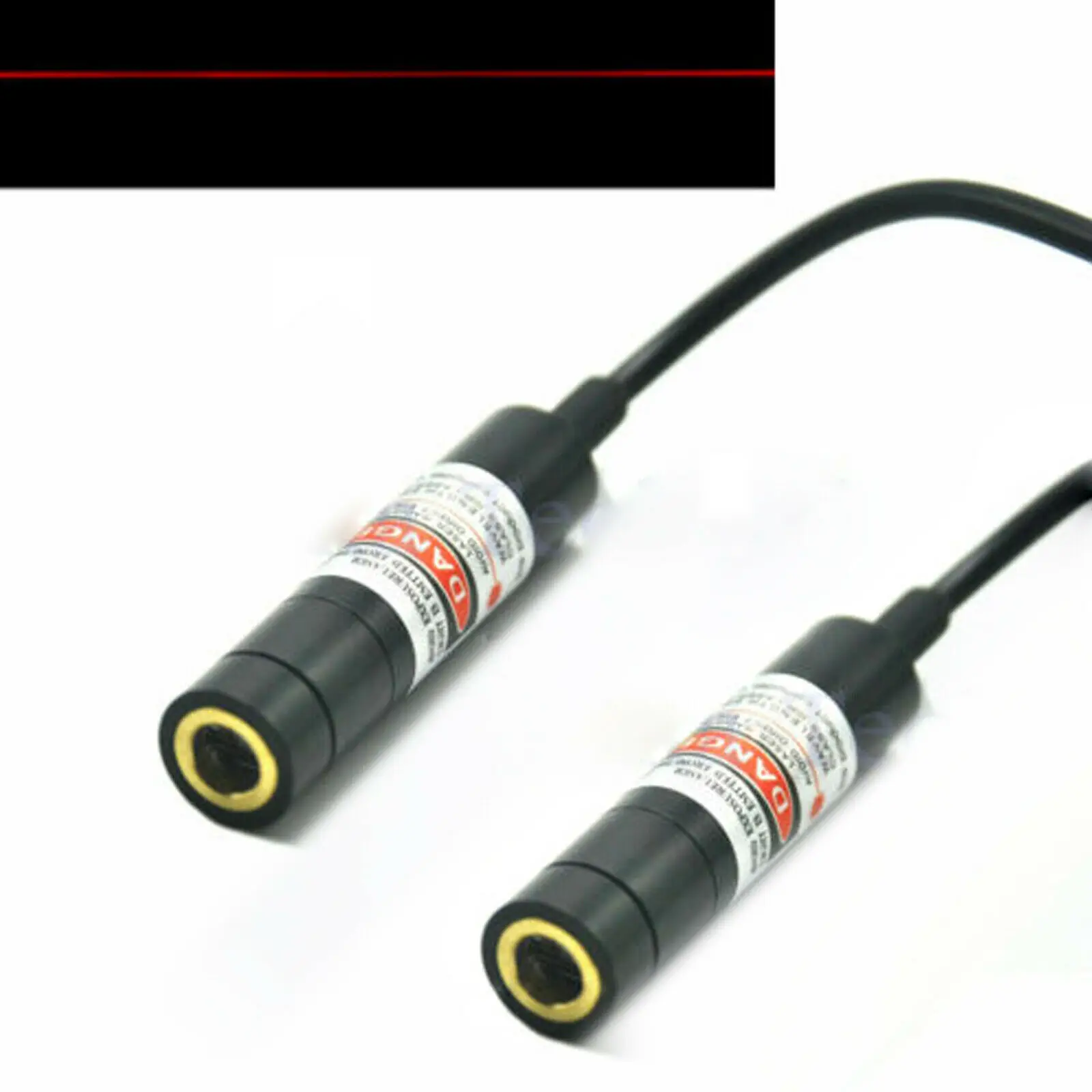 2pcs Red Line 650nm 5mW 12x55mm Laser Module Focusable High Precision Laser Light