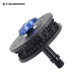 Fouriers Chain Keeper Hook Cleaner Brush Chain Hanger M12 Thru Axle Quick Release Rear Hydraulic Brake Frame Protector Holder