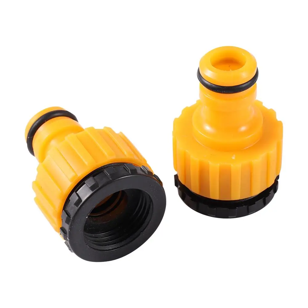 2Pcs Standard Faucet Hose Connector Quick Connector Washing Machine Water Cannons And A Garden Lawn Sprinkler System Pipe