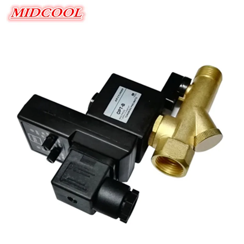 

Electric Drain Valve Brass With timer for Water OPT-B