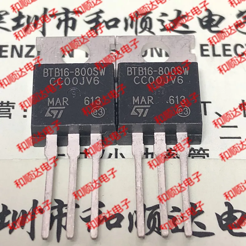 

New (5piece) BTB16-800SW TO-220 800V 16A