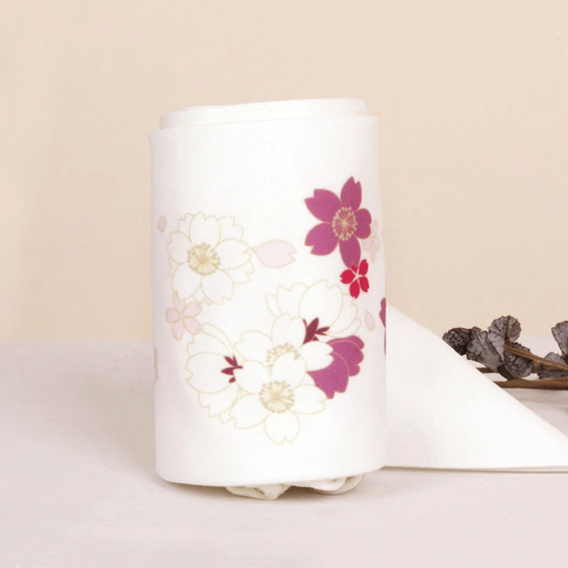 Japanese Style Harajuku Sakura Pattern Stockings Women 80D Velvet Tights Lolita Tattoo Pantyhose Kawaii Cute Tight Socks
