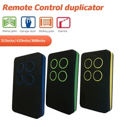 Auto scan 433.92mhz remote control duplicator garage command gate remote controller 868mhz