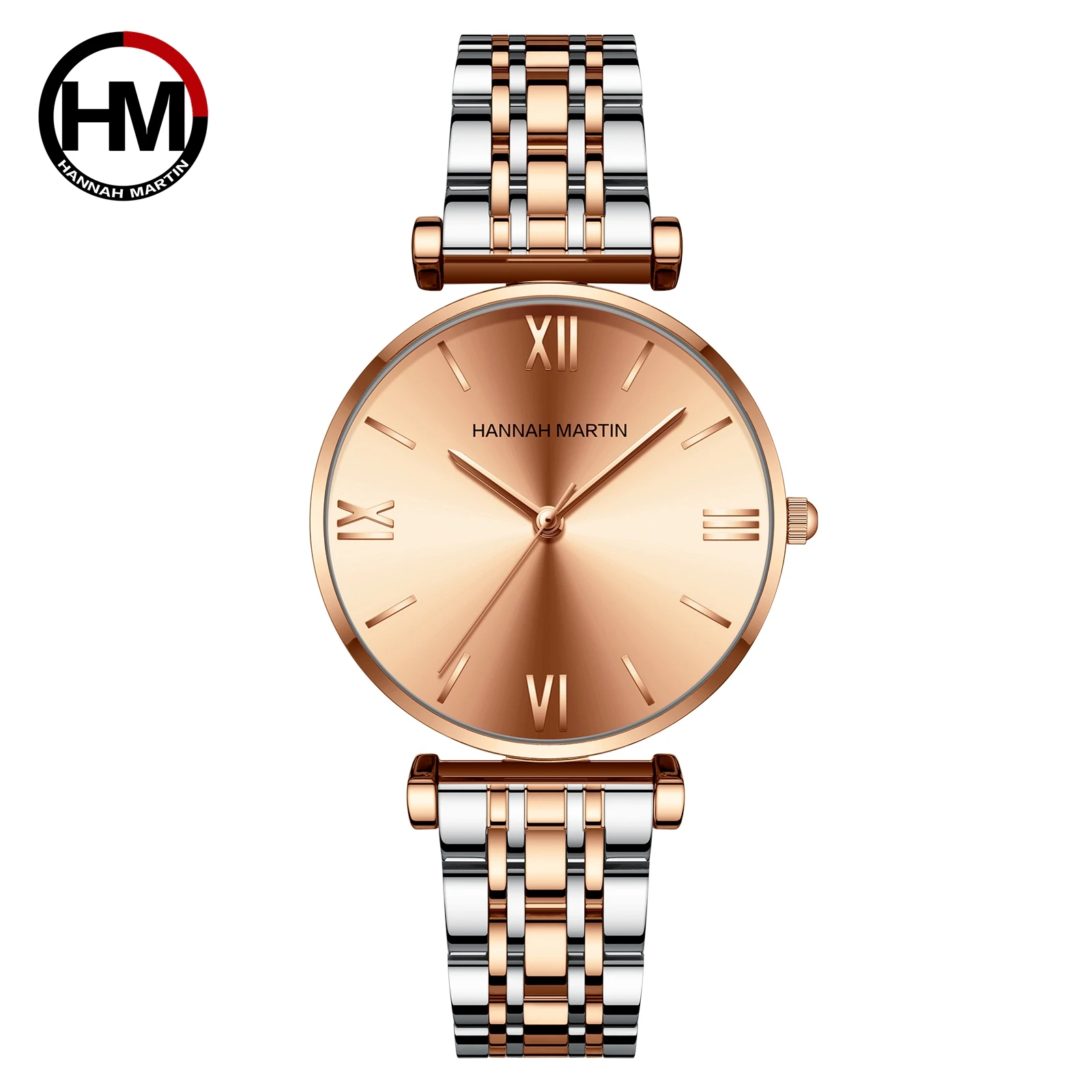 Women Top Brand Luxury Quartz Movement Watches Fashion Business Stainless Steel Diamond Dial Waterproof Ladies Wristwatches