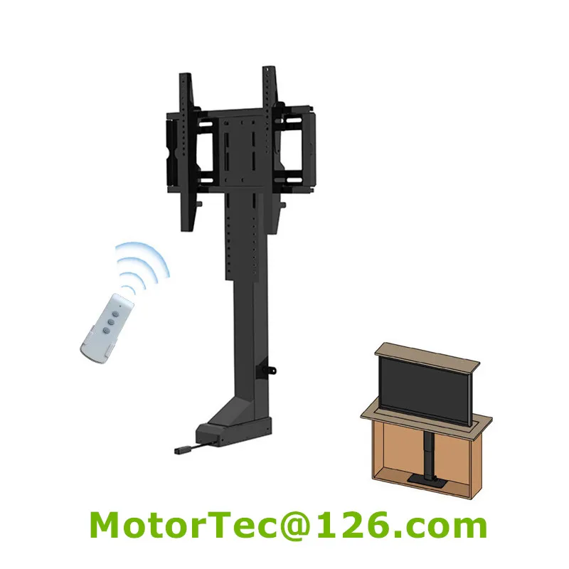 TV Lift Motorized TV Automation System with mounting brackets free shipping
