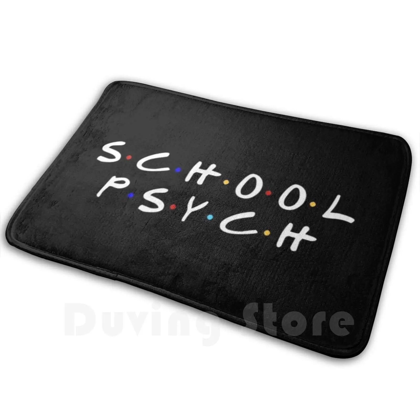 School Psychologist Carpet Mat Rug Cushion Soft School Psychologist Psyched Bcba Aba School Psych