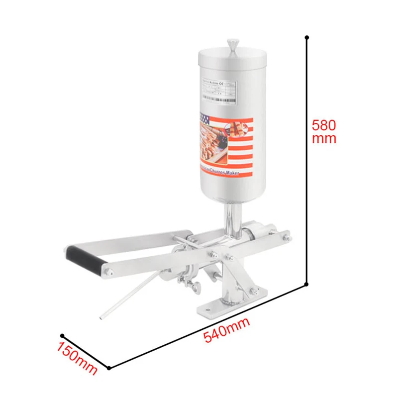 آلة تعبئة الكروس الإسبانية آلة تعبئة الفريتر آلة تعبئة الكسترد الفاكهة اللاتينية آلة تعبئة المربى