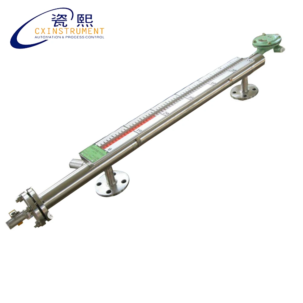 1300 measuring range side mounted magnetic level meter