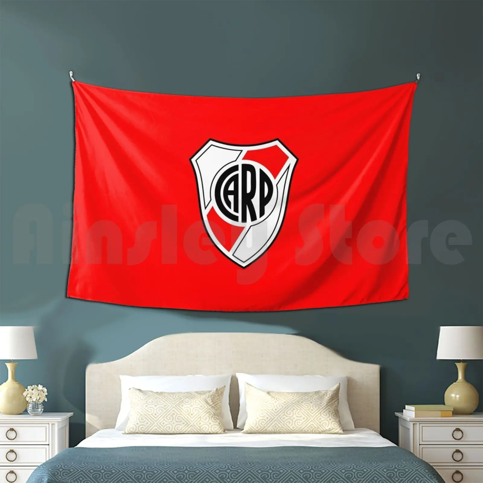 Club River Plate Tapestry Background Wall Hanging Argentina Buenos Aires Estadio Monumental Antonio