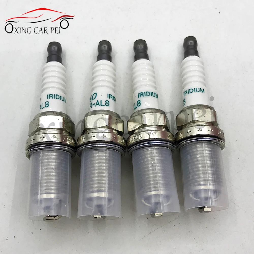 4/6pcs FK16BR-AL8 FK16BRAL8 3-Tip Iridium Spark Plug for Toyota AQUA YARIS SIENTA VITZ PRIUS C FIELDER 90919-01284 9091901284