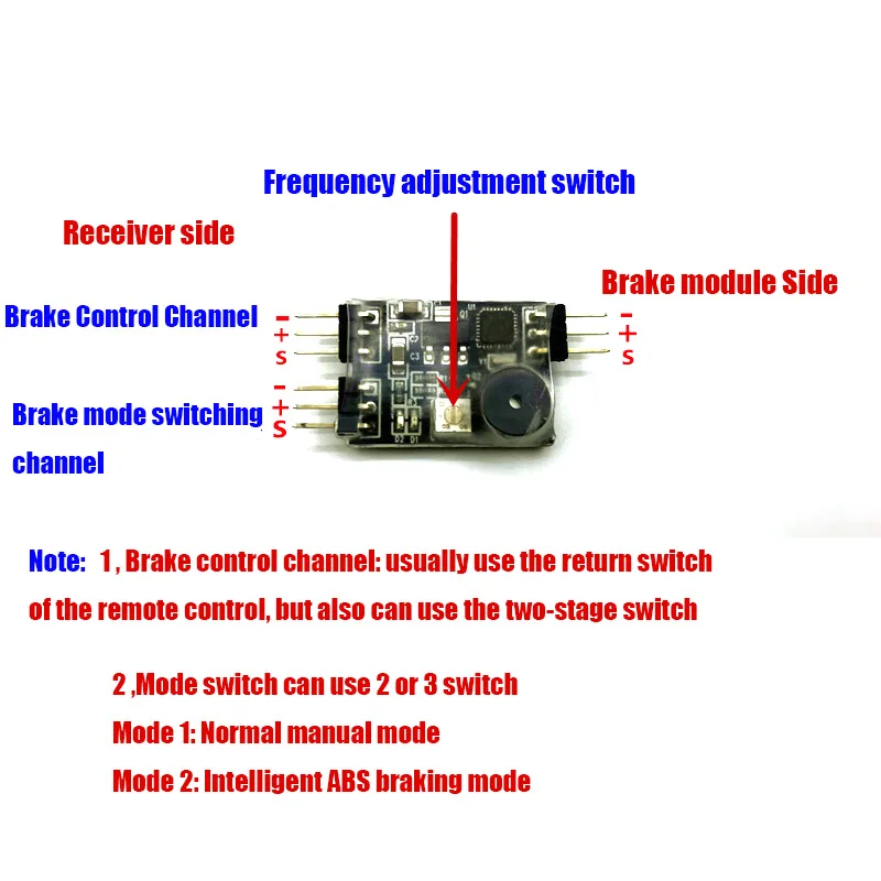 Mini ABS Brake Module Brake Controller 5V-8V Voltage for Ducted WM RC Drone Multicopter Quadcopter Aircraft