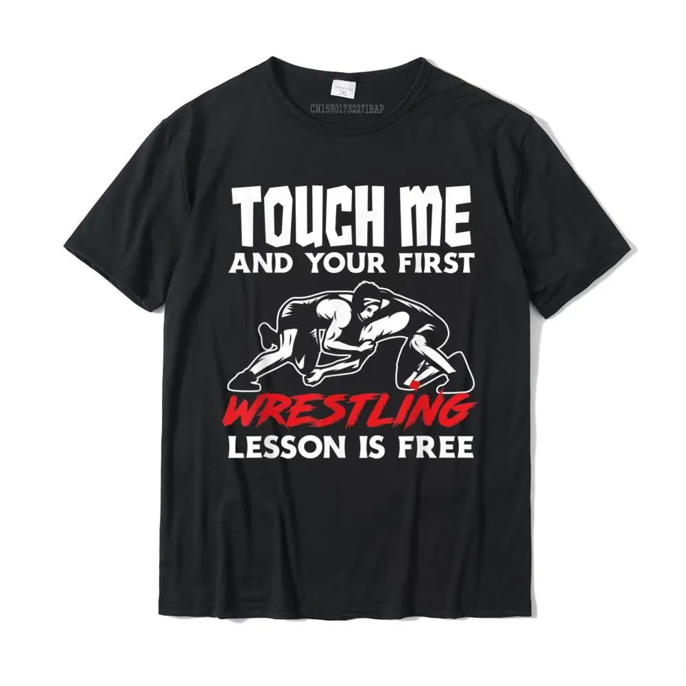 Touch Me-Camiseta de lucha de primera clase para niño, Camisa de algodón personalizada, Diseño Popular