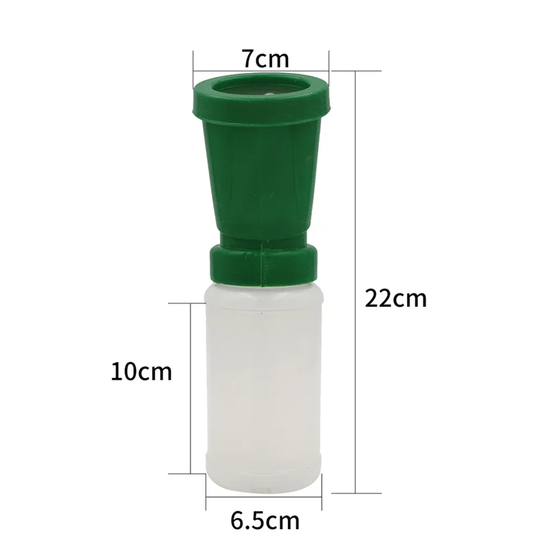 1 Pcs Goat Teat Dip Cup Green Non Reflow Nipple Cleaning Disinfection for Cow Sheep Cattle Veterinary Equipment 300ml