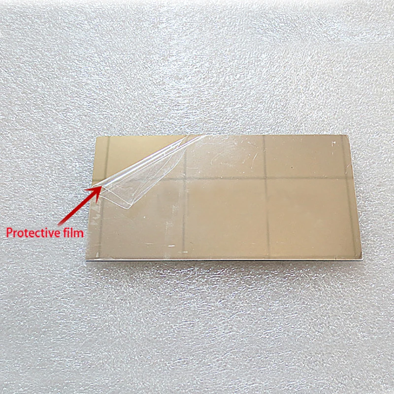 1PC 114*57.5*2mm Mini Projector Front Surface Reflector Projector Mirror DIY Accessories  High Reflectivity Lens